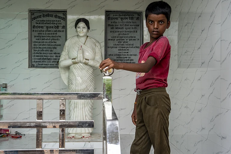 Phoolan Devi’s nephew Nishant - | Photo: Vikram Sharma/Outlook